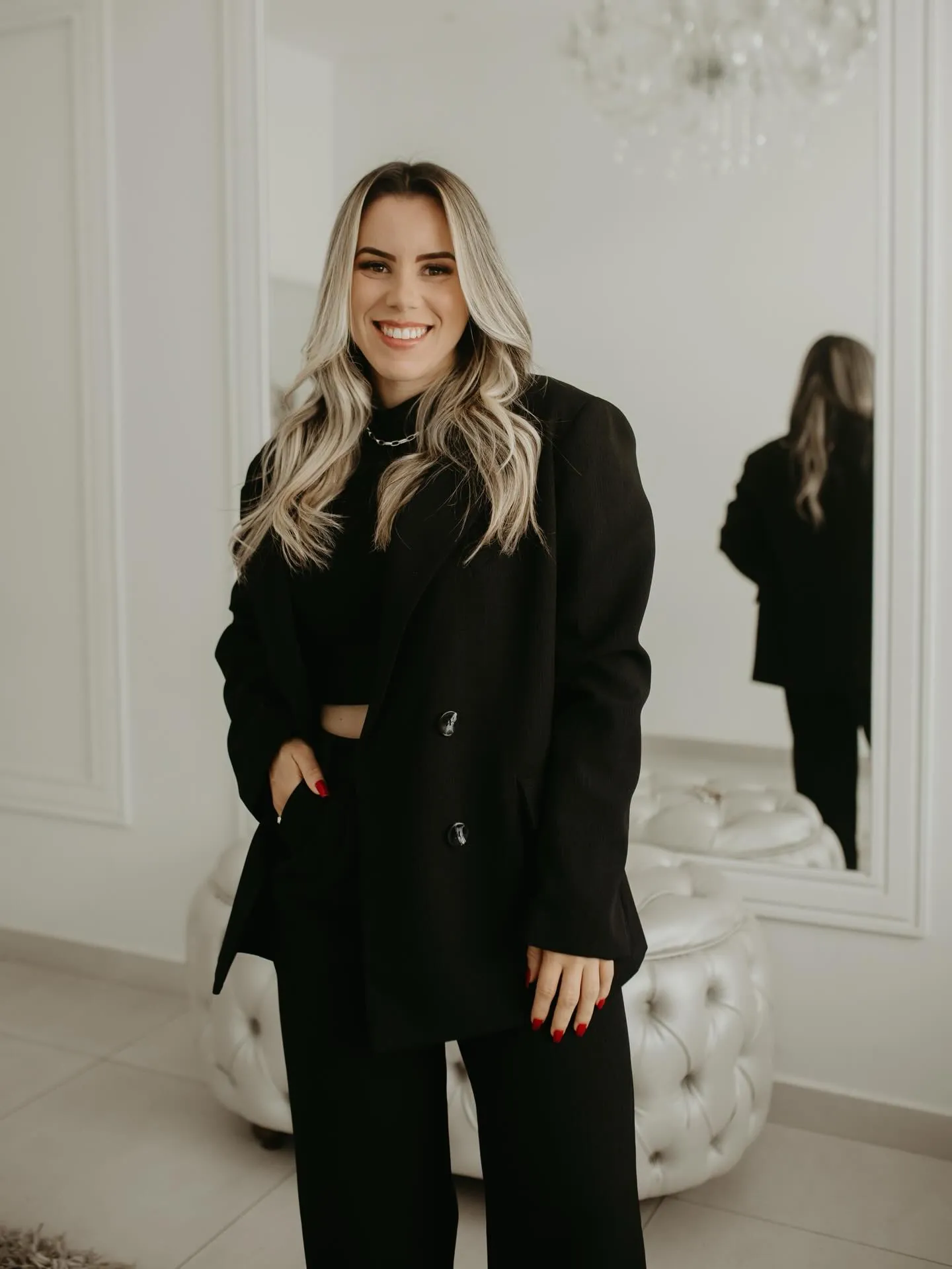 Letícia Castro, nutricionista, sorrindo